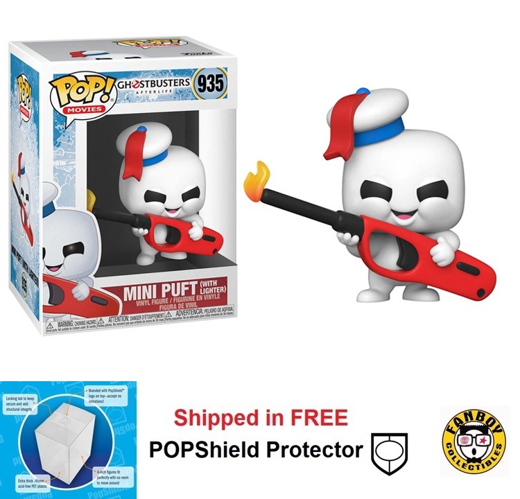 Funko POP Movies Ghostbusters Afterlife Mini Puft with Lighter #935